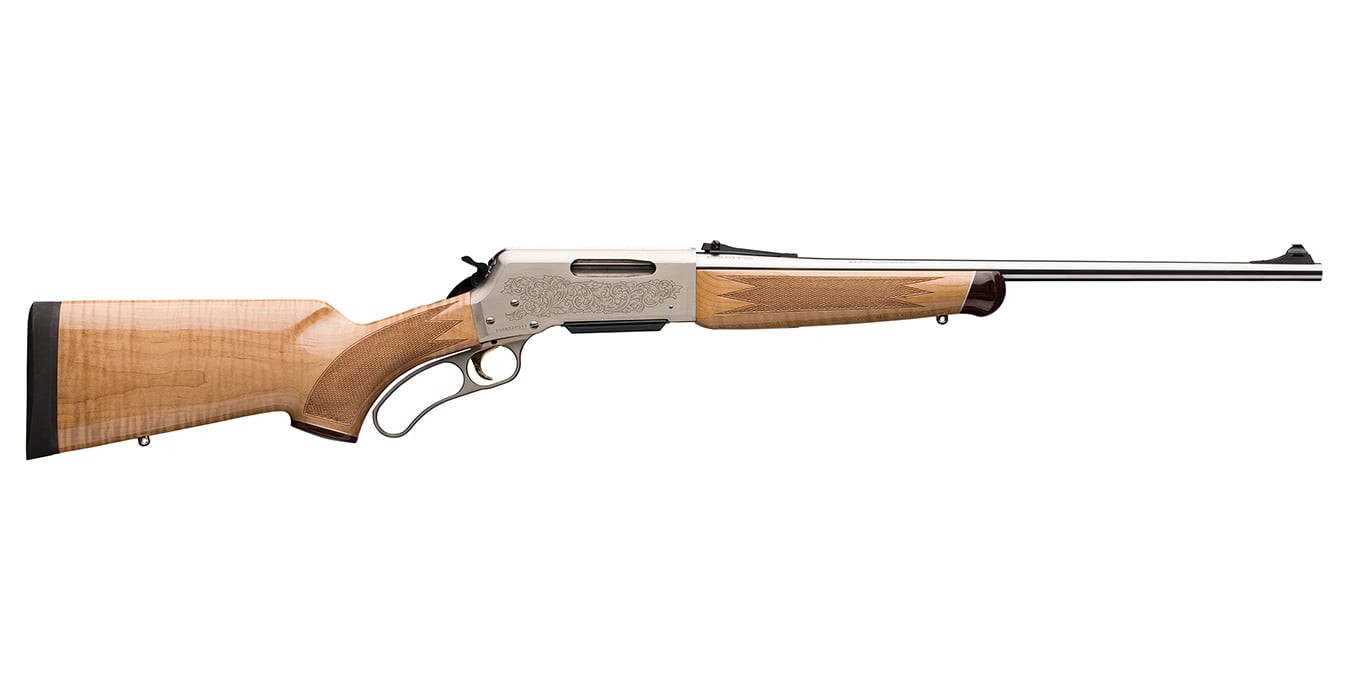 Browning BLR White Gold Medallion 308 Win Lever Action Rifle with Maple Stock