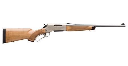 BROWNING FIREARMS BLR White Gold Medallion 308 Win Lever Action Rifle with Maple Stock