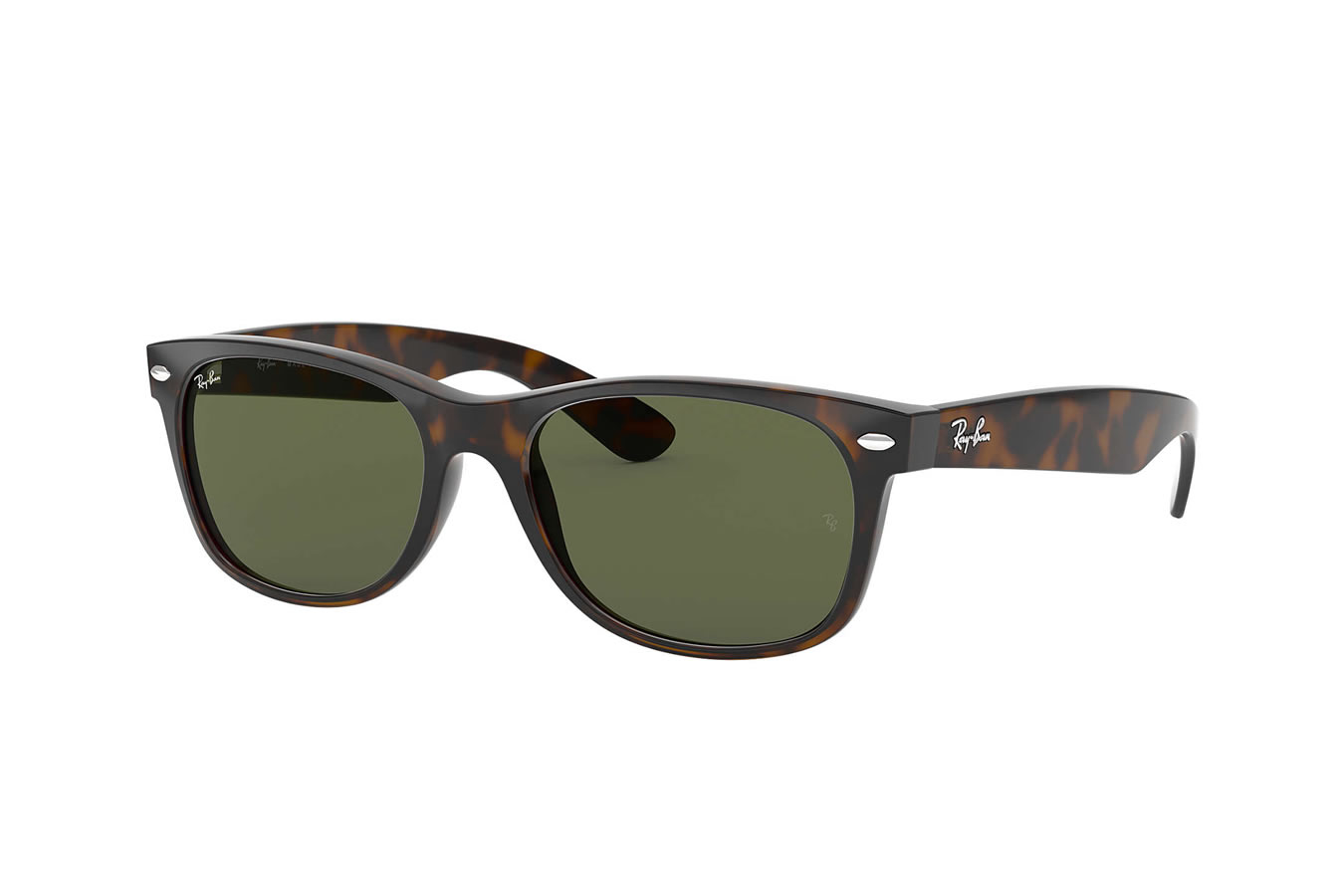 Ray-Ban Wayfarer Classic with Tortoise Green Frames and Green Lenses
