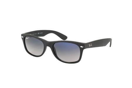 WAYFARER LITEFORCE WITH MATTE BLACK FRAME AND BLUE GRADIENT LENSES