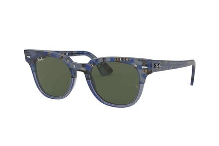 METEOR WITH STRIPED BLUE GRADIENT GREY FRAME AND BLUE LEGEND LENSES
