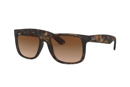 JUSTINWITH MATTE TORTOISE FRAME AND BROWN GRADIENT LENSES
