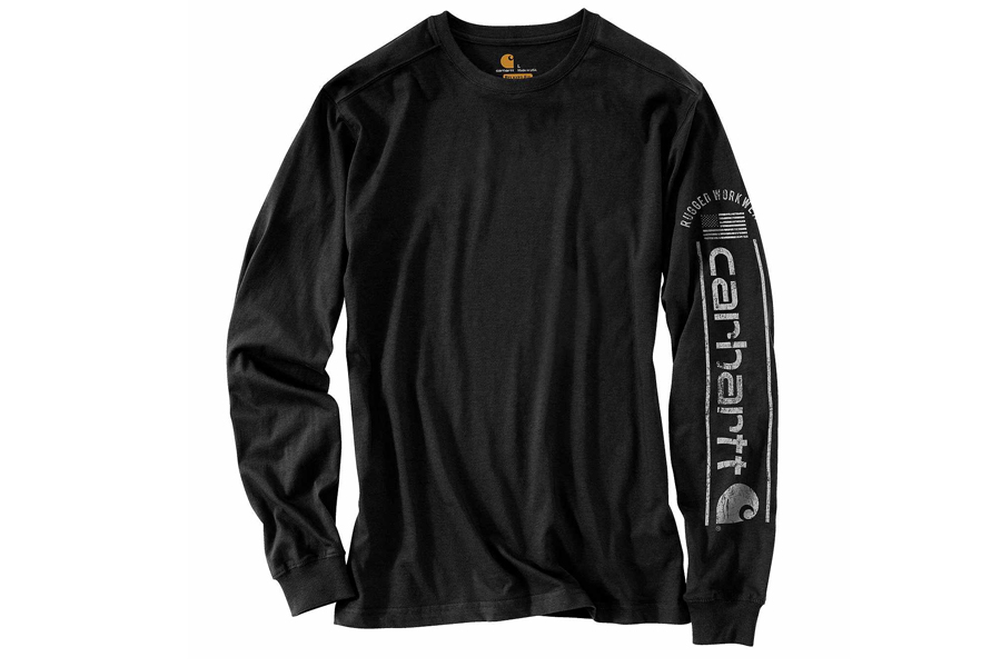 Carhartt Relaxed Fit Midweight Long Sleeve Logo Graphic Tshirt | Vance ...