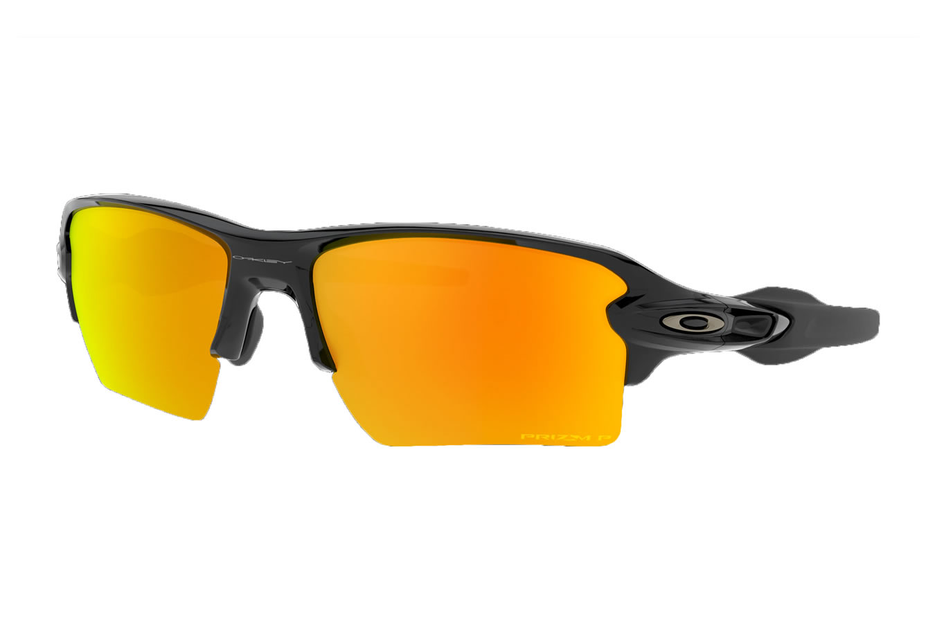 Oakley Flak 2.0 XL with Polished Black Frame and Prizm Ruby Polarized Lenses