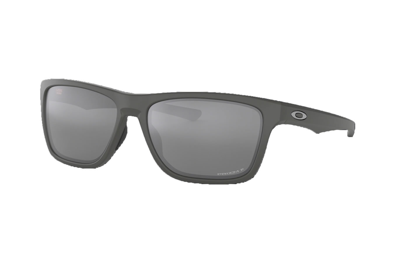Oakley Holston with Matte Dark Grey Frame with Prizm Black Lenses