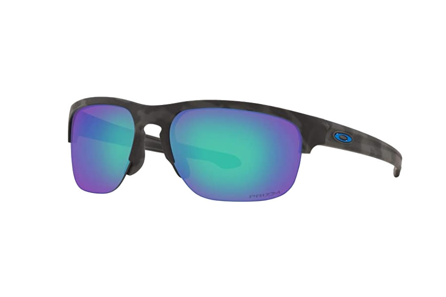 Oakley Sliver Edge with Matte Black Camo and Prizm Sapphire Lenses