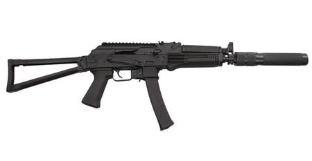 KALASHNIKOV KR-9S 9mm AK Rifle with Faux Suppressor and Folding Stock