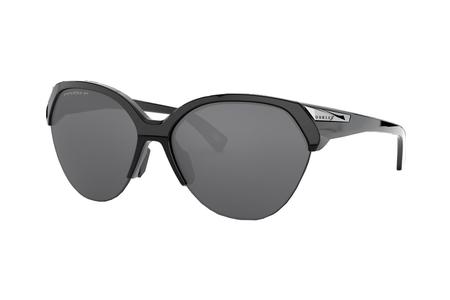 TRAILING POINT SUNGLASSES WITH POLISHED BLACK FRAME AND PRIZM BLACK POLARIZED L