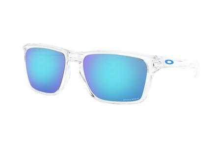 OAKLEY Sylas with Polished Clear Frame and Prizm Sapphire Lenses