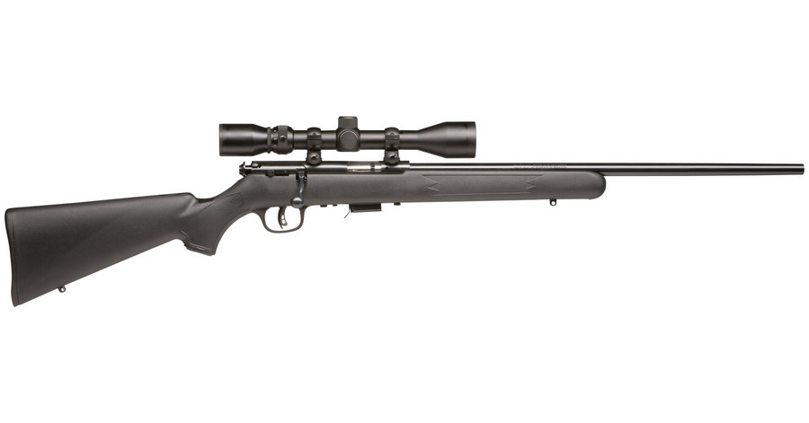 SAVAGE 93R17 FXP RIFLE PACKAGE 17 HMR W/ SCOPE