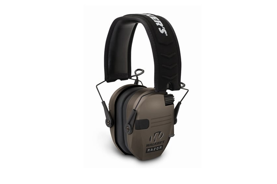 Walker S Game Ear In Razor Electronic Earmuff FDE Vance Outdoors