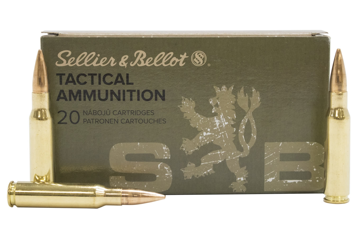 SELLIER AND BELLOT 308 WIN 147 GR FMJ