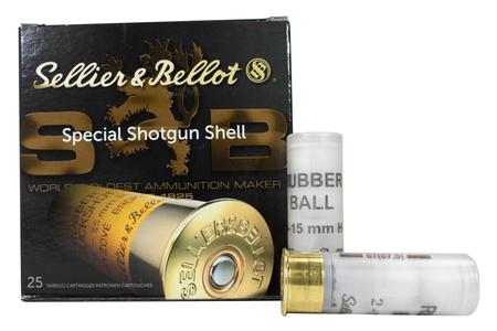 SELLIER AND BELLOT 12 Gauge 2-3/4 in 11/16 oz 17.5mm Shot 25/Box