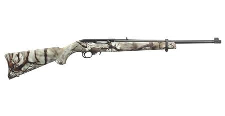 RUGER 10/22 22 LR Semi-Auto Rifle with Go Wild Rock-Star Camo Stock