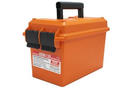 50 CAL AMMO CAN ORANGE