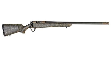 CHRISTENSEN ARMS Ridgeline 300 WSM Bolt-Action Rifle with Green, Black and Tan Stock and Burnt Bronze Cerakote FInish