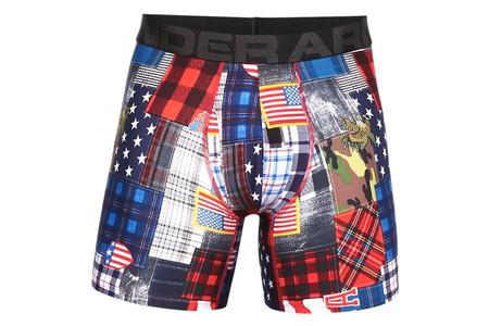 UA TECH 6IN SEASONAL BOXERJOCK