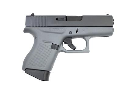 43 9MM PISTOL WITH CERAKOTE CONCRETE GRAY FRAME