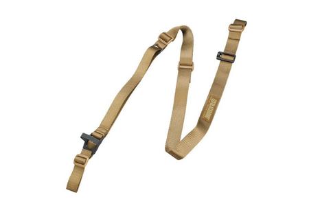 MULTI POINT FREE END SLICK COYOTE TAN SLING