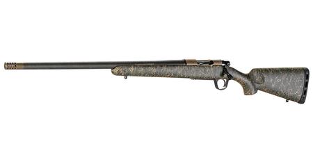 CHRISTENSEN ARMS Ridgeline 6.5 PRC Bolt-Action Rifle with Bronze Receiver and Green/Black/Tan Stock (Left Handed Model
