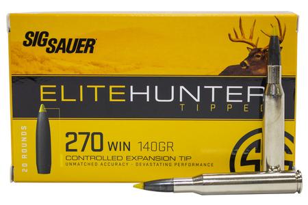 270 WIN 140 GR ELITE HUNTER TIPPED 20/BOX