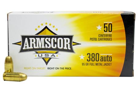 ARMSCOR 380 ACP 95 gr FMJ 50/Box