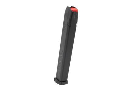 AMEND2 GLOCK 9MM 34ROUND BLACK POLYMER MAGAZINE