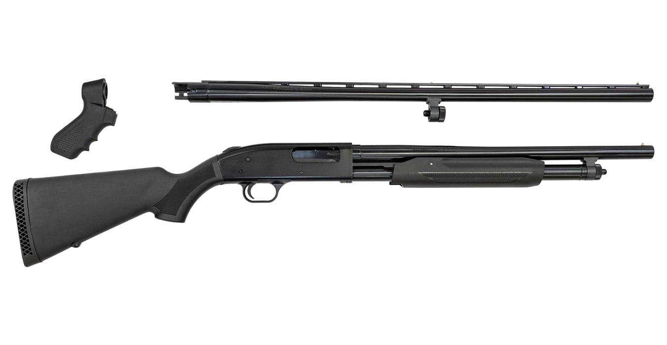Mossberg 500 12 Gauge Shotgun 3 in 1 Home Defense, Hunting, Cruiser