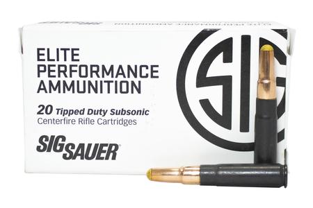 SIG SAUER 300 Blackout 205 gr Subsonic Tipped Duty 20/Box