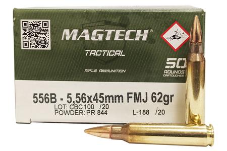 MAGTECH 5.56mm 62 gr FMJ Tactical 50/Box