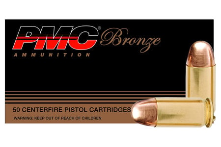 PMC 9mm Luger 115 gr FMJ Bronze 50/Box