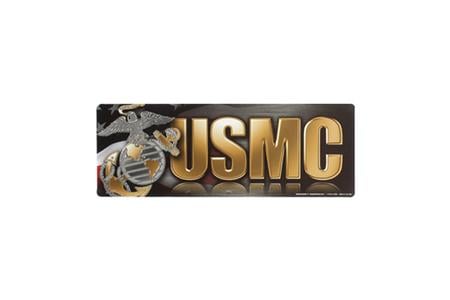 3X9 USMC CHROME MAGNET