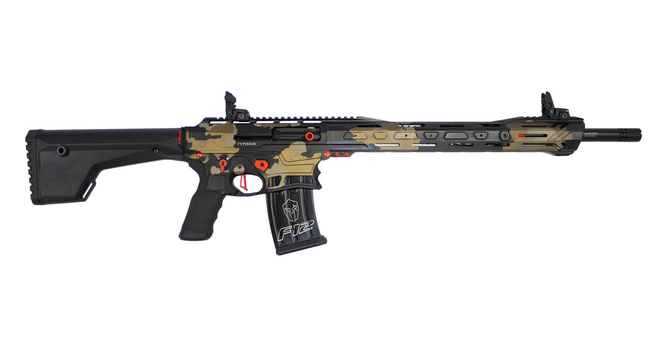Typhoon Defense F12 Sport 12 Gauge Semi-Auto Shotgun with CeraCamo Finish