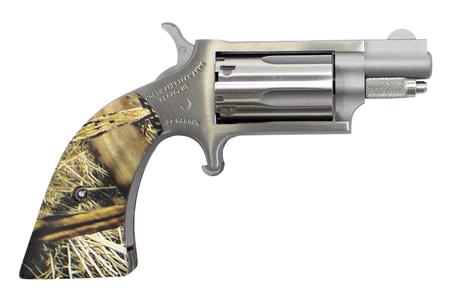 NORTH AMERICAN ARMS 22 Magnum Gator Gun Mini Revolver with Camo Grips