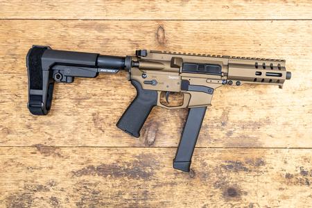 CMMG Banshee 300 9mm Police Trade-In AR-Pistol with Burnt Bronze Finish 