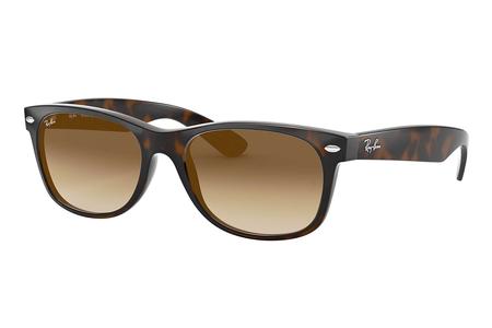 RAY BAN New Wayfarer Classics with Tortoise Frame and Brown Classic B-15 Lenses