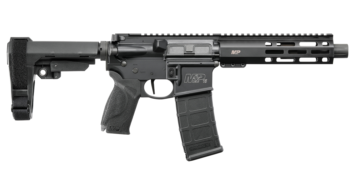 SMITH AND WESSON MP-15 5.56MM NATO AR-PISTOL WITH M-LOK HANDGUARD (LE)