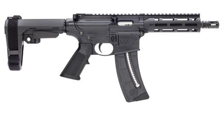 SMITH AND WESSON MP 15-22 AR PISTOL 8` BBL 22LR SBA BRACE