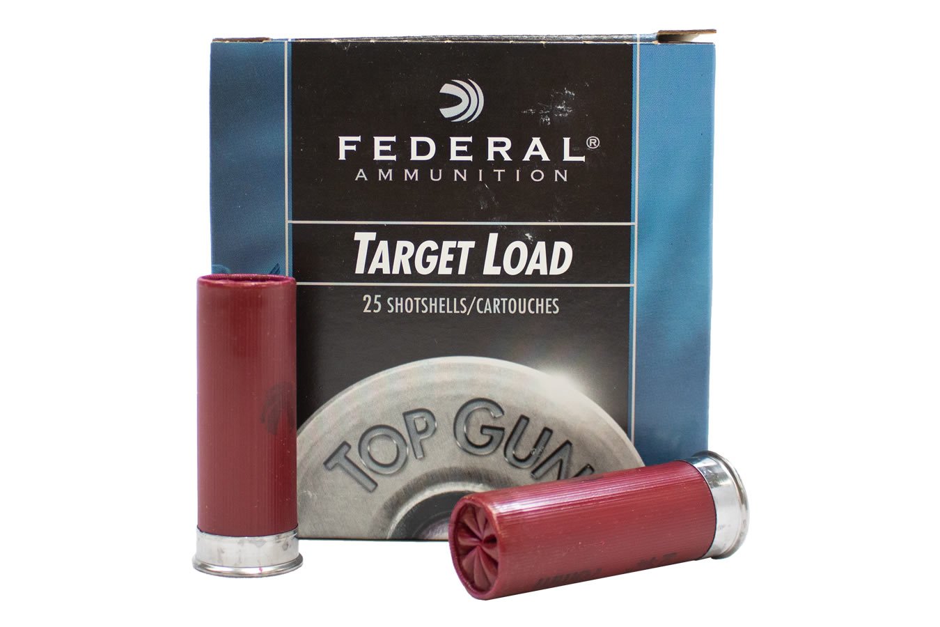 Federal 12 Gauge 2-3/4 in 1-1/8 oz 7-1/2 Shot Target Load Police Trade Ammo 25/Box