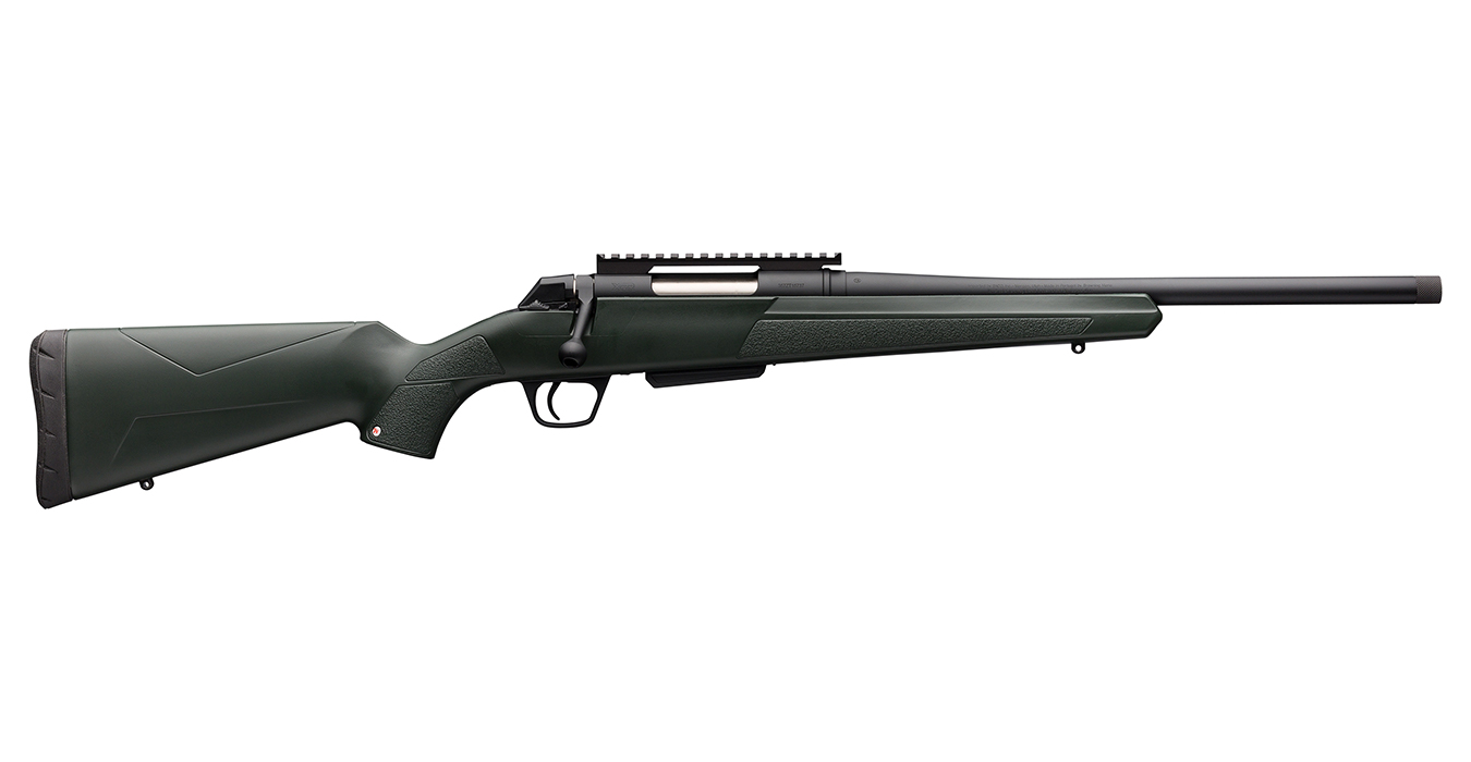 WINCHESTER FIREARMS XPR STEALTH 350 LEGEND SUPPRESSOR READY BOLT-ACTION RIFLE WITH GREEN COMPOSITE 