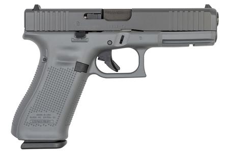 GLOCK 17 Gen5 9mm Pistol with Concrete Gray Cerakote Finish