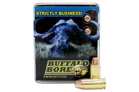 BUFFALO BORE 9mm +P+ 124 gr FMJ FN Penetrator 20/Box