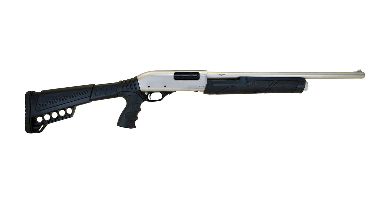 CITADEL CDP-12 12 GA PUMP ACTION SHOTGUN WITH NICKEL FINISH