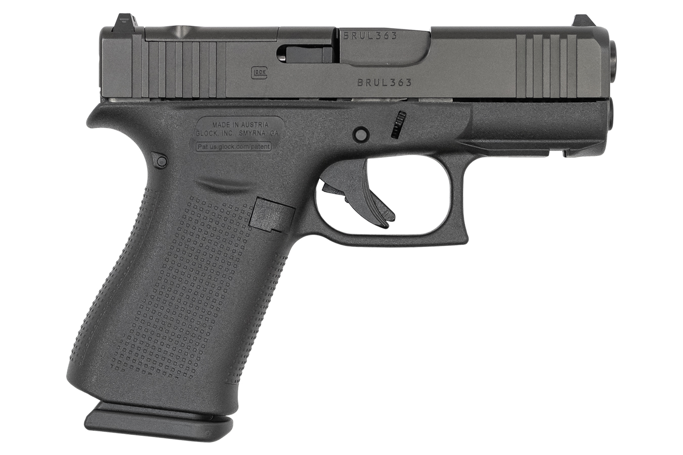 GLOCK 43X MOS 9MM 10-ROUND OPTIC READY PISTOL