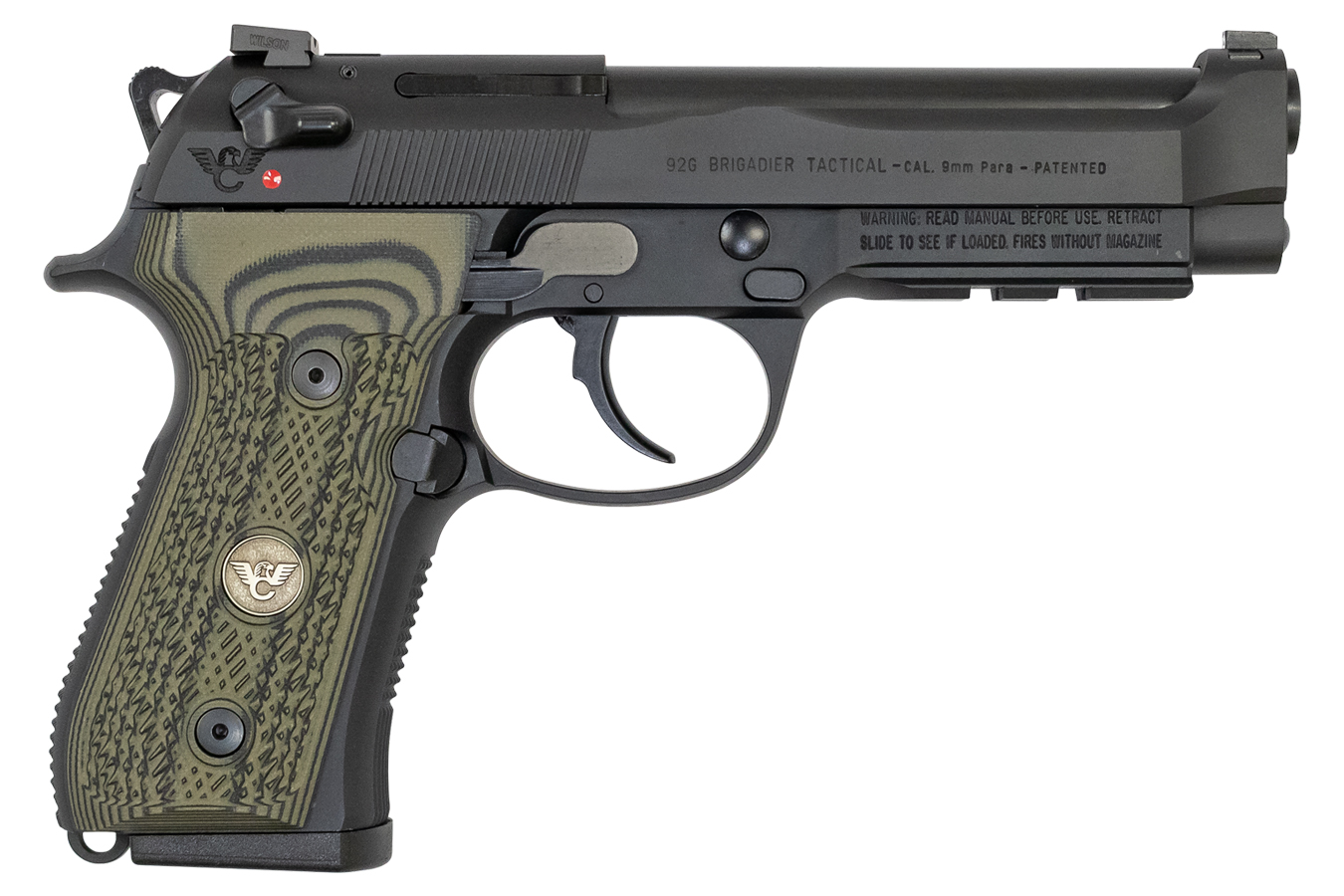 WILSON COMBAT 92G BRIGADIER TACTICAL 9MM PISTOL