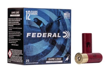 FEDERAL AMMUNITION 12 Gauge 1-1/4 oz Lead Game Load 25/Box