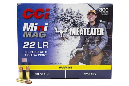 CCI AMMUNITION 22 LR Mini Mag 36 GR CPHP Meat Eater 300/Box