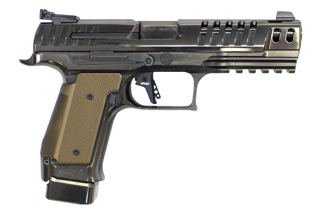 WALTHER Q5 MATCH SF 9MM BLACK DIAMOND EDITION PISTOL