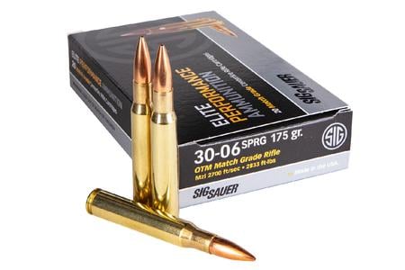 SIG SAUER 30-06 SPRINGFIELD 175 GR OPEN TIP MATCH