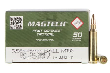 MAGTECH 5.56mm 55 gr Full Metal Jacket 50/Box
